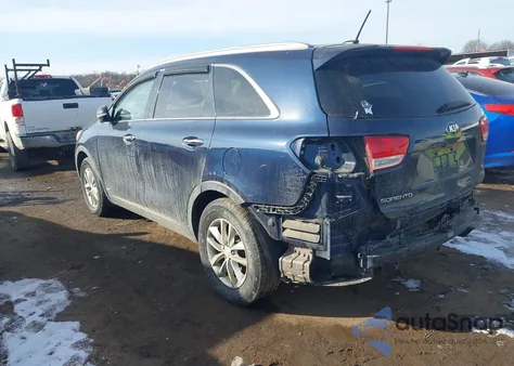2016 Kia Sorento 2.4L Lx from USA, damaged, VIN 5XYPGDA33GG145709